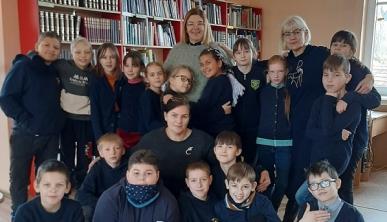 Vaikų sukurtų eilių pristatymas Žagarės bibliotekoje