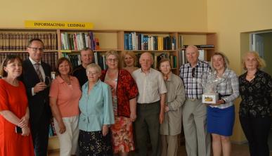Viešojoje bibliotekoje vyko susitikimas su LR Seimo nariu Žygimantu Pavilioniu