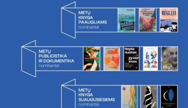 Vilniaus knygų mugėje paskelbti akcijos „Metų knygos rinkimai 2022“ nominantai 